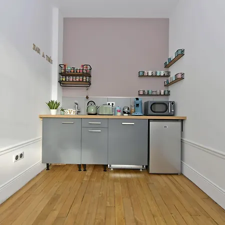 D'hotes Les Nuits Pastel Oda ve Kahvaltı Saint-Quentin (Aisne)